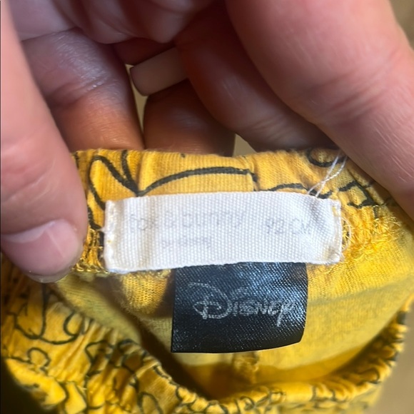 Yellow Cartoon Print Pants 92cm - Picture 2 of 2